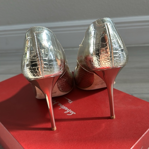 Jimmy Choo gold pump - Picture 5 of 10